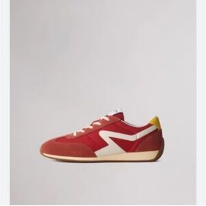rag & bone Slim Retro Runner - Red, White & Yellow